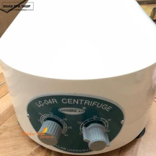 Combo Máy li tâm 6 ống + 1 khay ống kiss prp chống đông 100 ống