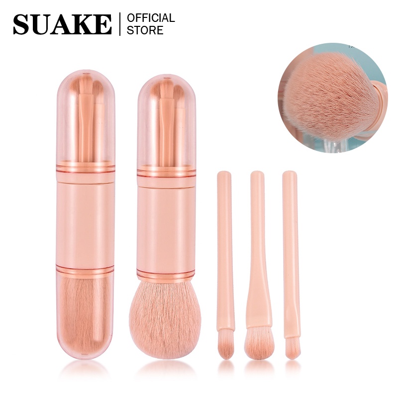 cọ trang điểm mắt SUAKE 4 cây dễ dàng mang theo cho người mới bắt đầu