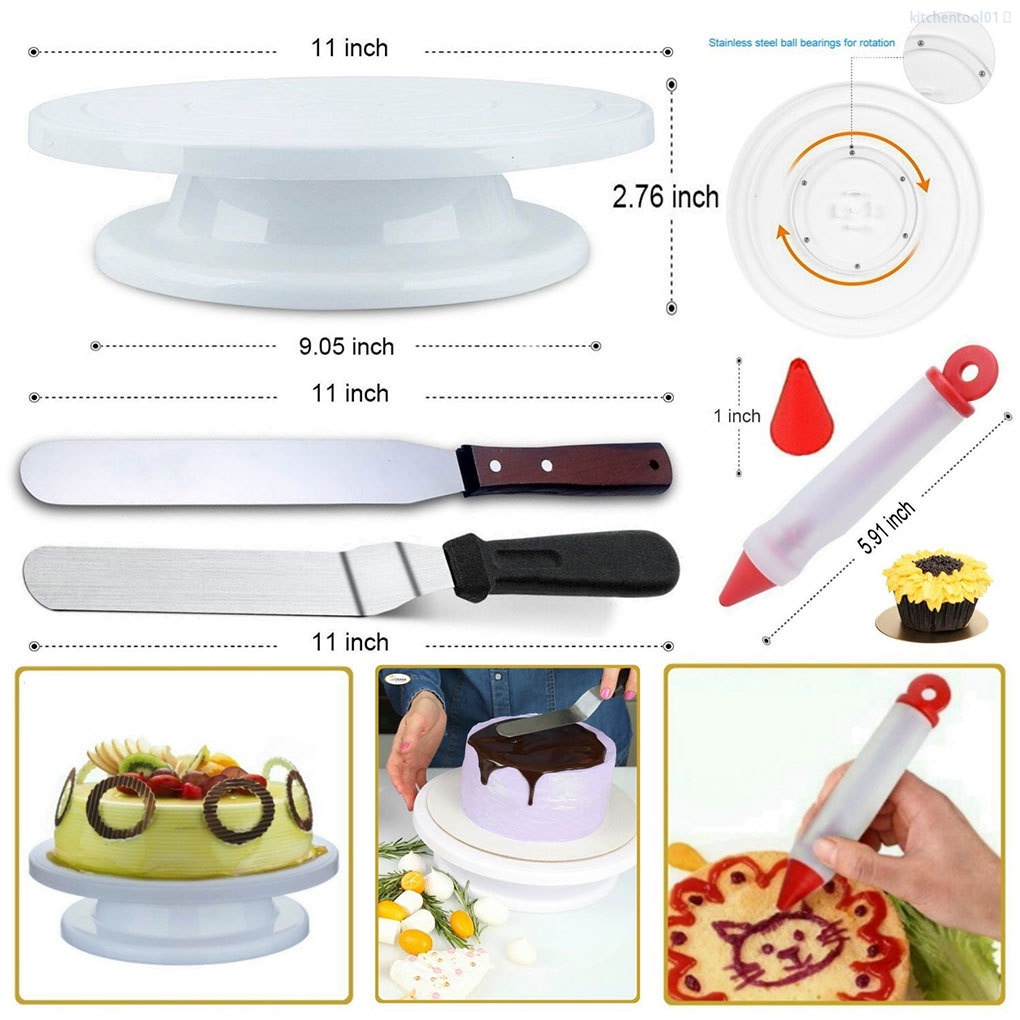 Bộ 73 Dụng Cụ Làm Bánh Kem Tiện Lợi Cho Nhà Bế 01