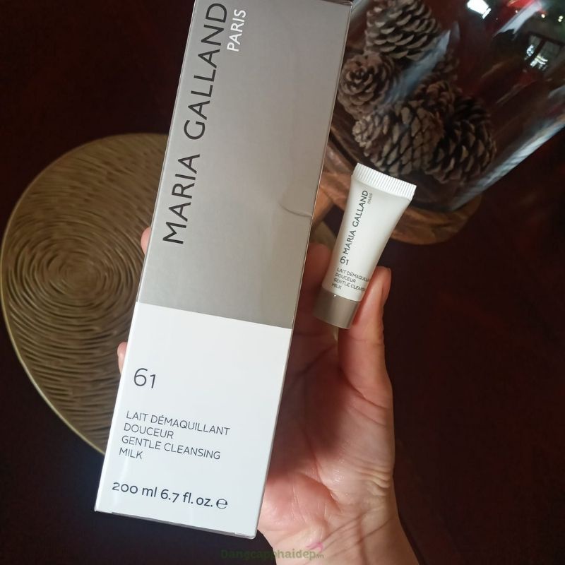 Sữa rửa mặt cho da thường, khô, nhạy cảm và lão hóa MARIA GALLAND 61 Gentle Cleansing Milk 200ml