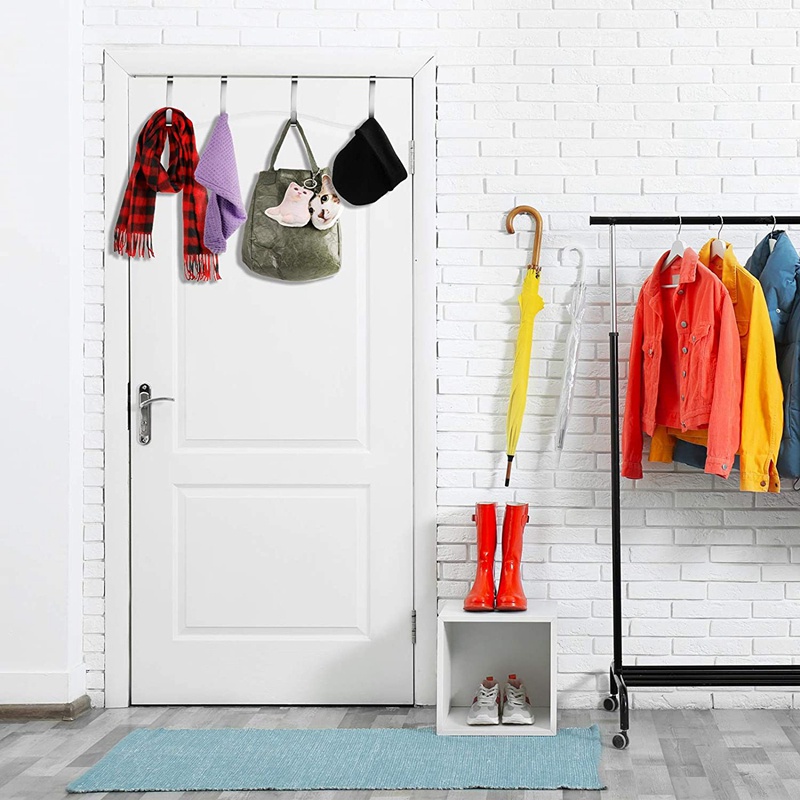 Bộ 20 Móc Treo Đồ Bằng Kim Loại Có Thể Điều Chỉnh Tiện Dụng
