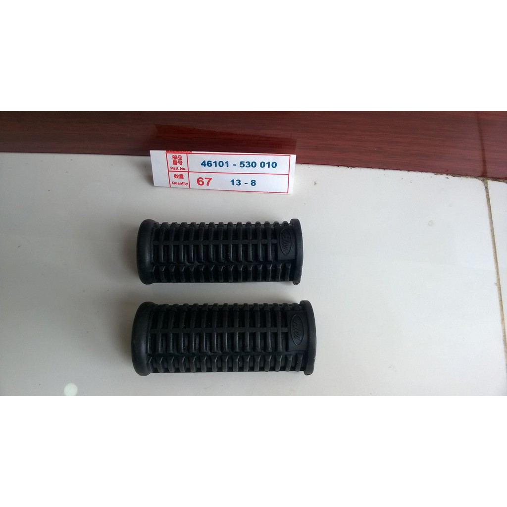 Cao su gác chân trước cho honda 67 - Cub 78...dame