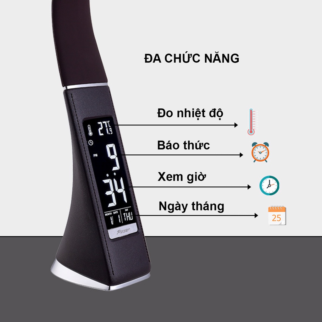 Đèn bàn chống cận cảm ứng kiểu dáng Wilit U2 model LD-075 H1044