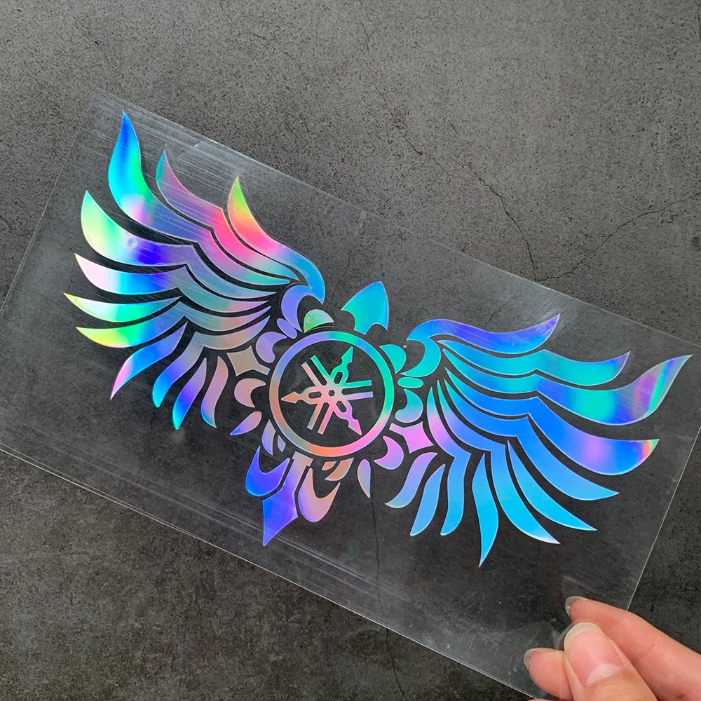 Miếng Dán Trang Trí Đuôi Xe Máy YAMAHA Độc Đáo