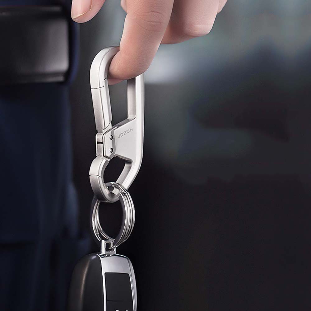 Móc Treo Chìa Khóa Xe Hơi Bằng Hợp Kim Kẽm Siêu Nhẹ Chất Lượng Cao