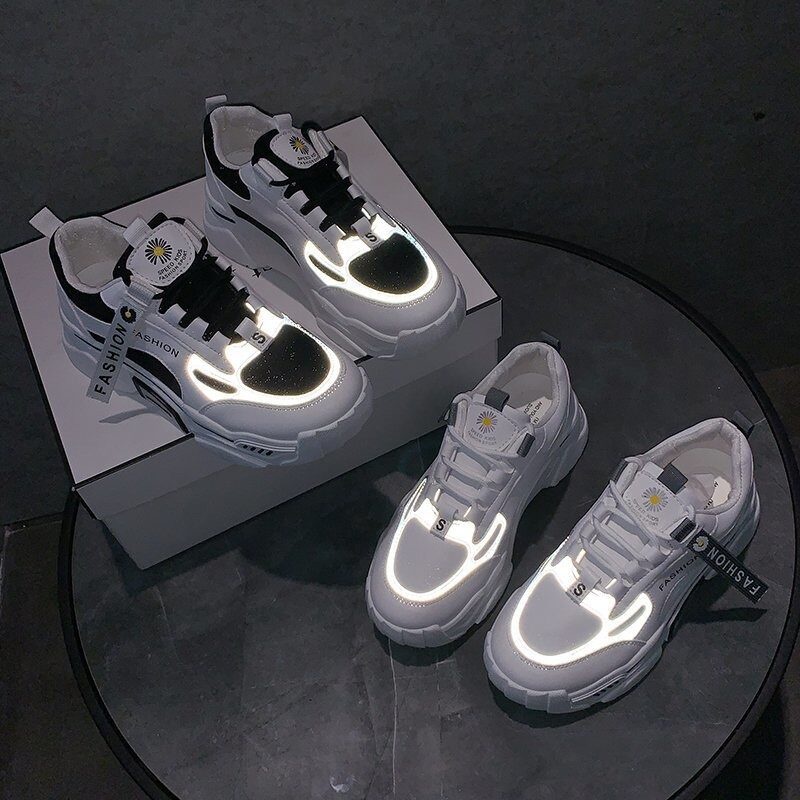 Giày Thể Thao Cao Gót 4.5Cm Thời Trang Cho Nữ