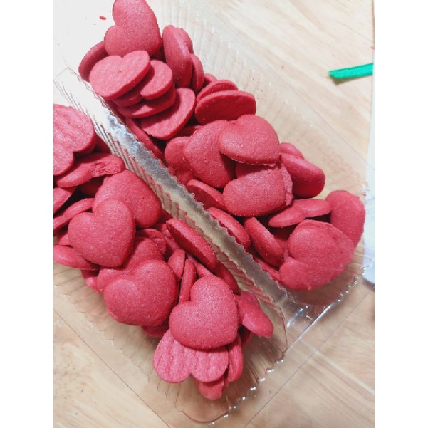 Bánh quy hồng trang trí bánh sinh nhật gói 220g