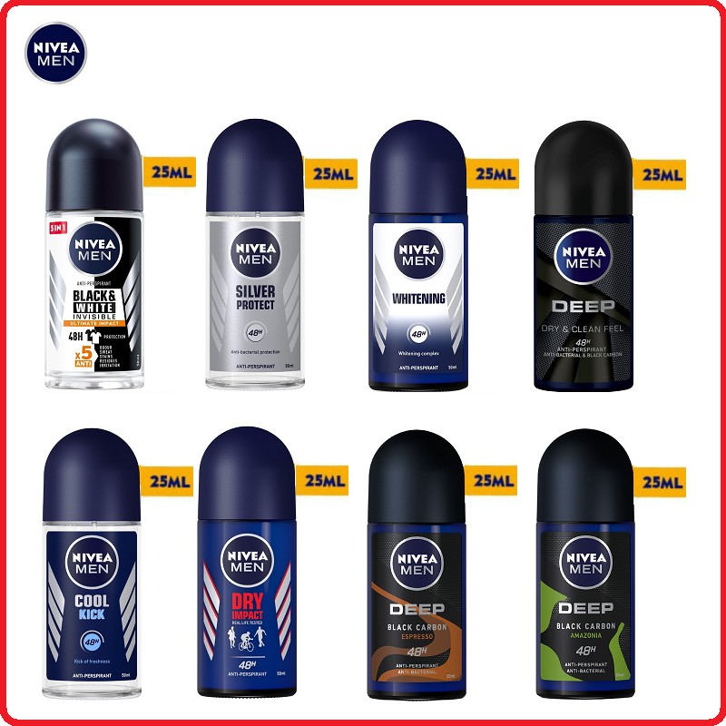 Lăn Ngăn Mùi NIVEA MEN dành cho Nam ( 25ml ) | BigBuy360 - bigbuy360.vn