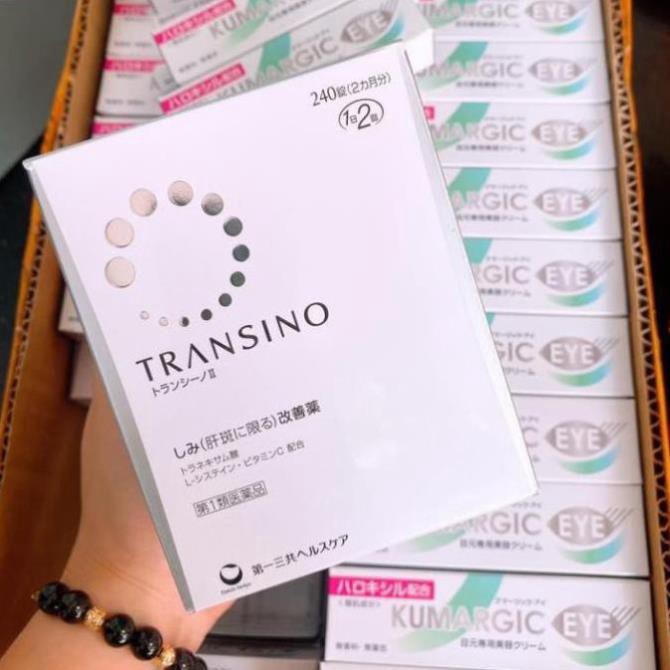 Viên Uống mờ_Nám, Trắng_Da Transino 240 Viên Nhật Bản - HÀNG CHÍNH HÃNG BAO CHUẨN | Thế Giới Skin Care