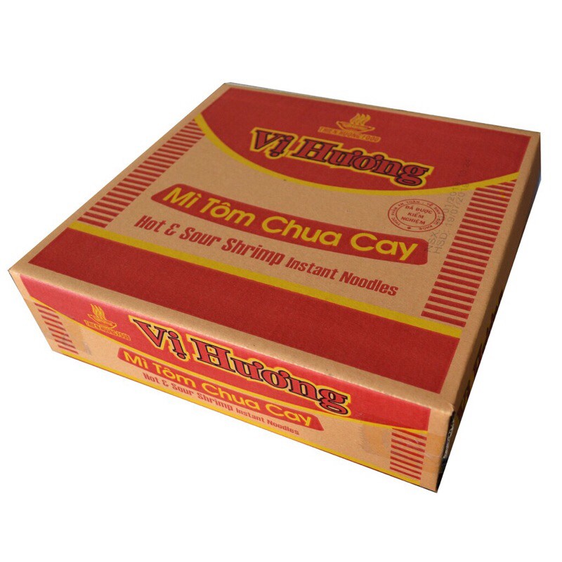 Mì Vị Hương tôm chua cay thùng 30 gói x 65g | BigBuy360 - bigbuy360.vn