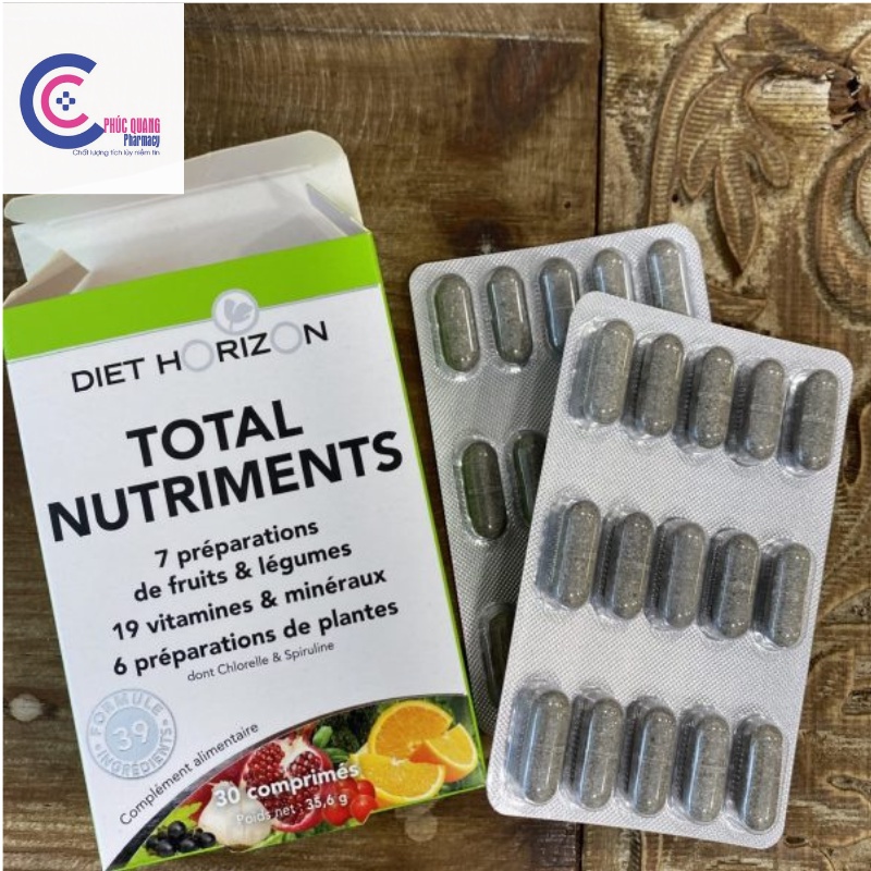 Viên uống bổ sung năng lượng, cải thiện sức khoẻ Total Nutriments