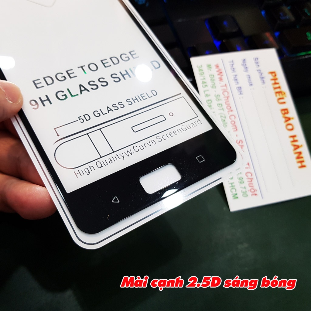 [FULL KEO-Ảnh Thật] Kính CL Nokia 8 2017 Cường Lực 2.5D FULL Màn