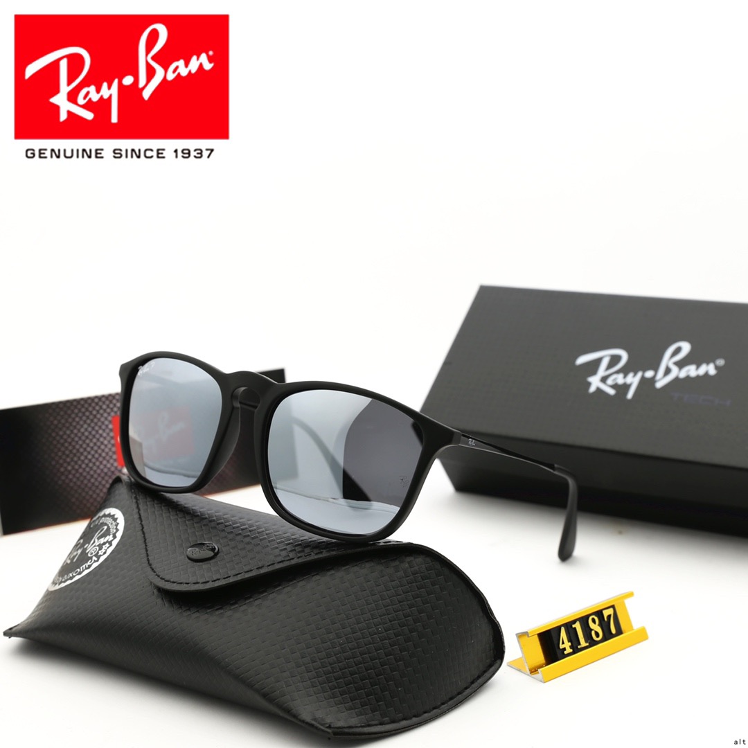 Wayfarer Ray-Ban_ chính hãng Kính râm 2021 Thời trang Hàn Quốc mới Kính râm nam nữ một mảnh Cặp đôi hợp thời trang Du lịch ngoài trời Kính râm lái xes