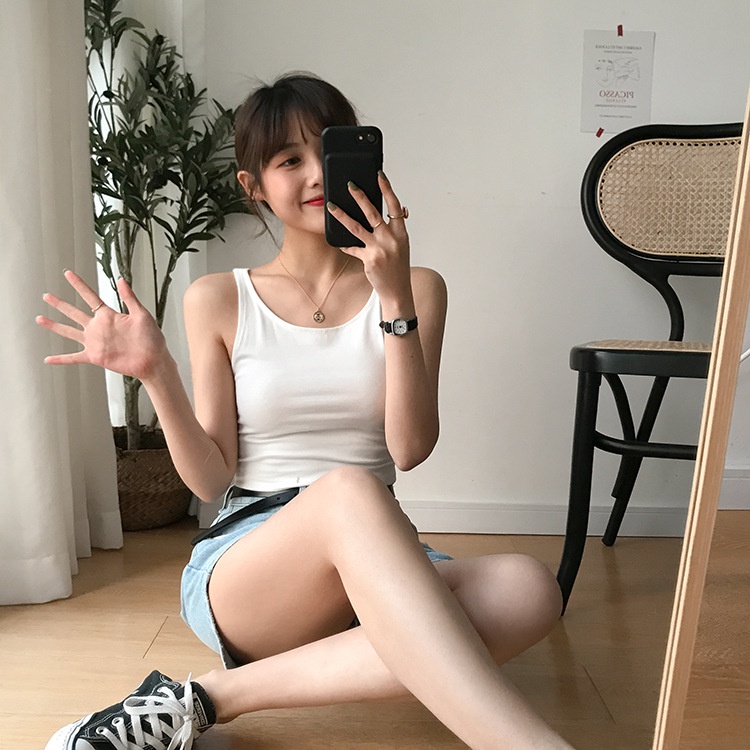 Áo thun nữ, áo hai dây, croptop nữ hở vai gợi cảm