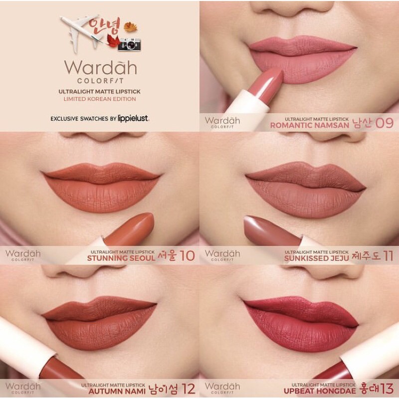 (hàng Mới Về) Son Môi Lì Siêu Nhẹ Wardah Colorfit | BigBuy360 - bigbuy360.vn