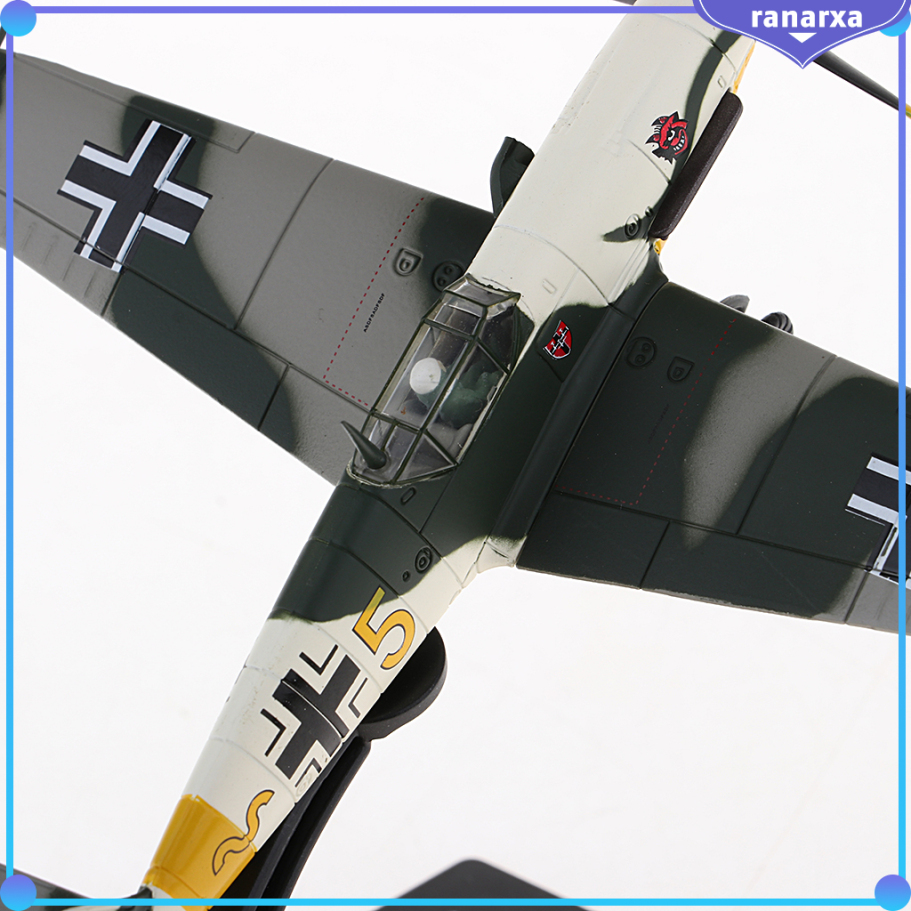 AIRCRAFT MODEL Mô Hình Máy Bay Đồ Chơi Bf-109 / Me-109 Piston Tỉ Lệ 1 / 72