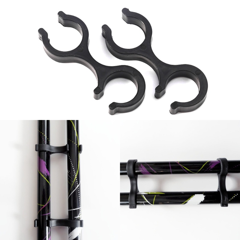 Bộ 2 Kẹp Cố Định Cần Câu Cá Màu Đen Tiện Dụng Cho Hoạt Động Ngoài Trời