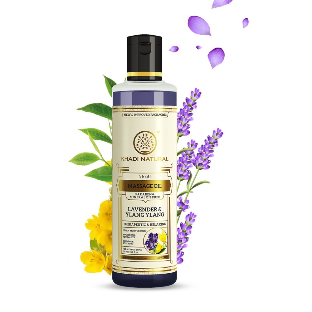 LAVENDER & YLANG YLANG MASSAGE OIL - Dầu xoa bóp Oải hương & Ngọc lan tây