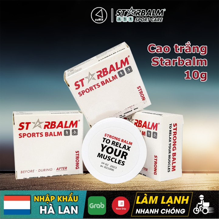 Cao STARBALM Trắng 10g  - AMBERVIETNAM