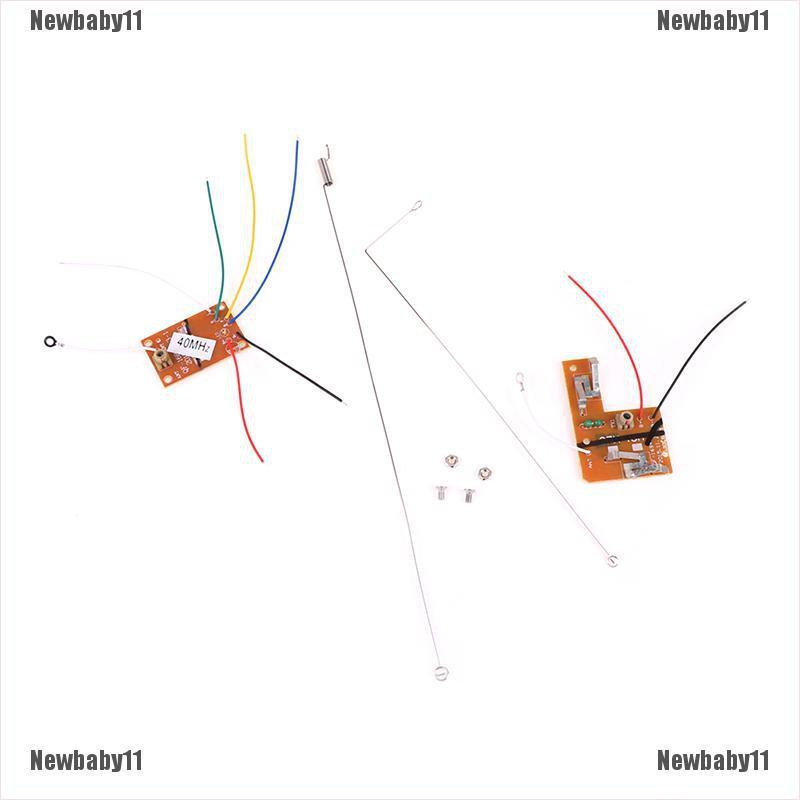 Bảng Mạch Thu Phát Và Ăng Ten Cho Đồ Chơi 4CH 40MHZ