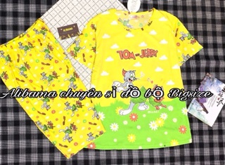 Đồ bộ thun lửng hoạt hình