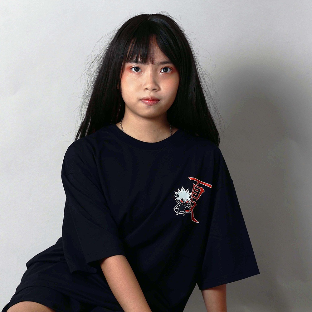 Áo thun UNISEX cổ tròn HDVERSE Black Clover Tee in hình Asta và Liebe vải cotton 4 chiều thoáng mát, form cổ điển