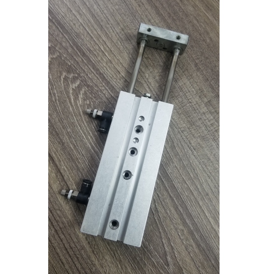 Xy lanh 2 ty hành trình 50mm + Tặng đầu nối khí nén