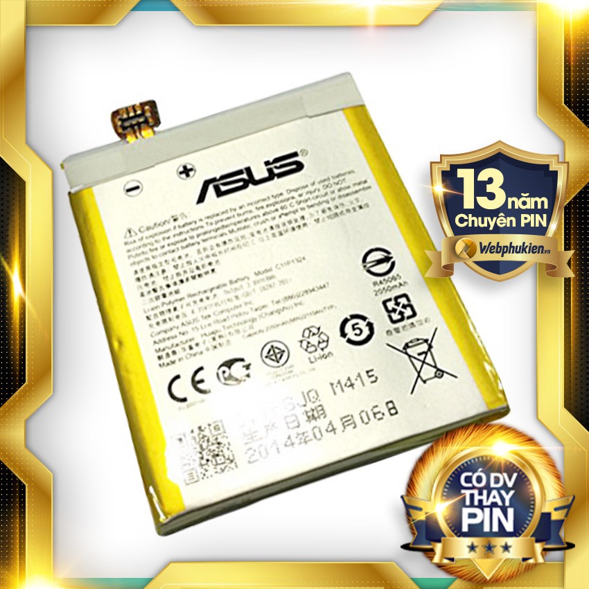 Pin Asus Zenfone 5 (A500) C11P1415 - 2050mAh