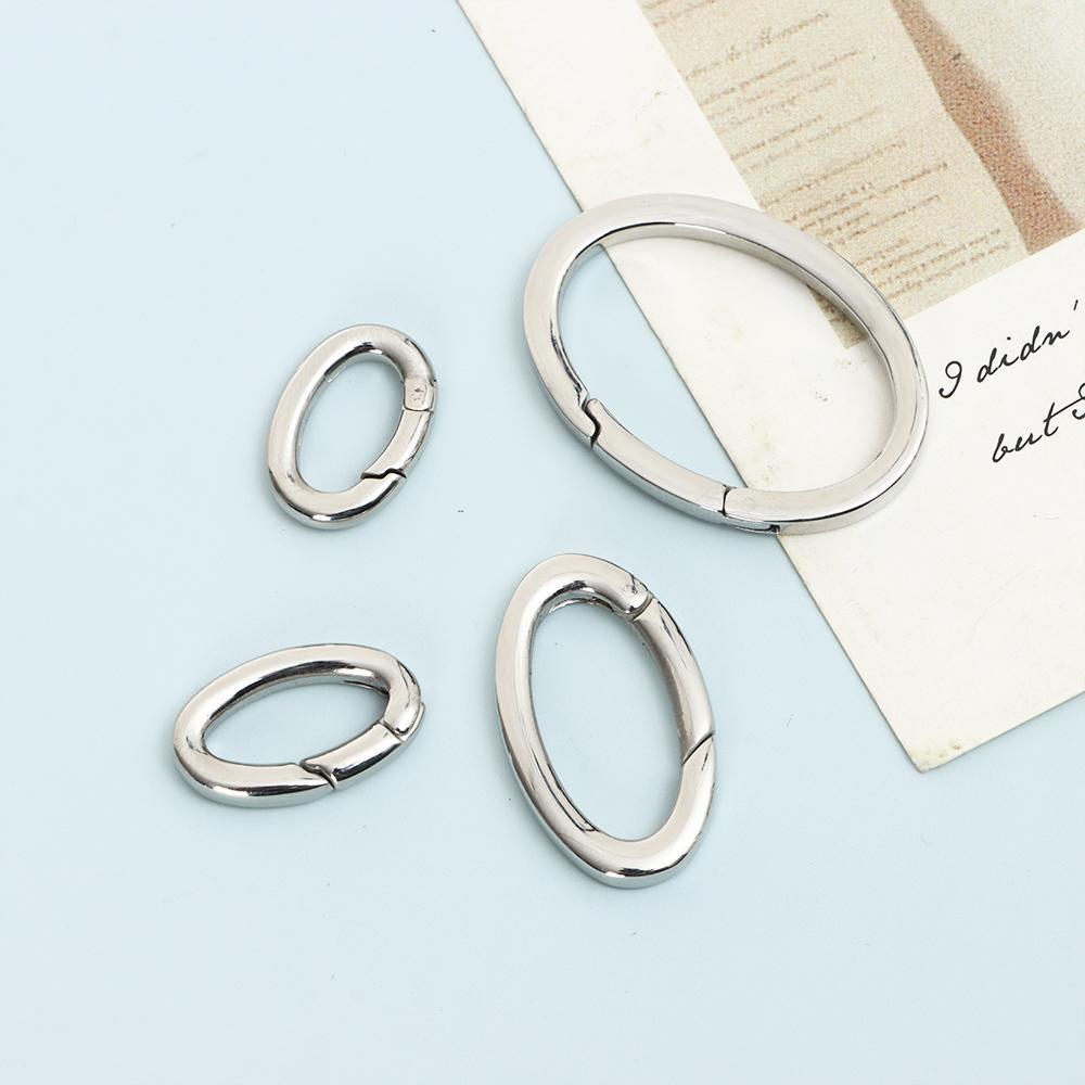 Lò Xo Hình Oval Bằng Thép Không Gỉ 4 Kích Cỡ Tiện Dụng Cho Túi Xách