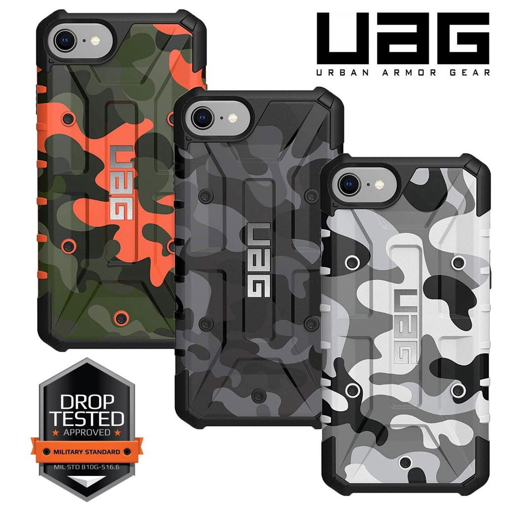 UAG Ốp Điện Thoại Họa Tiết Rằn Ri Chống Va Đập Cho iPhone 11 pro max 6s 7 8 plus xs xr 11pro