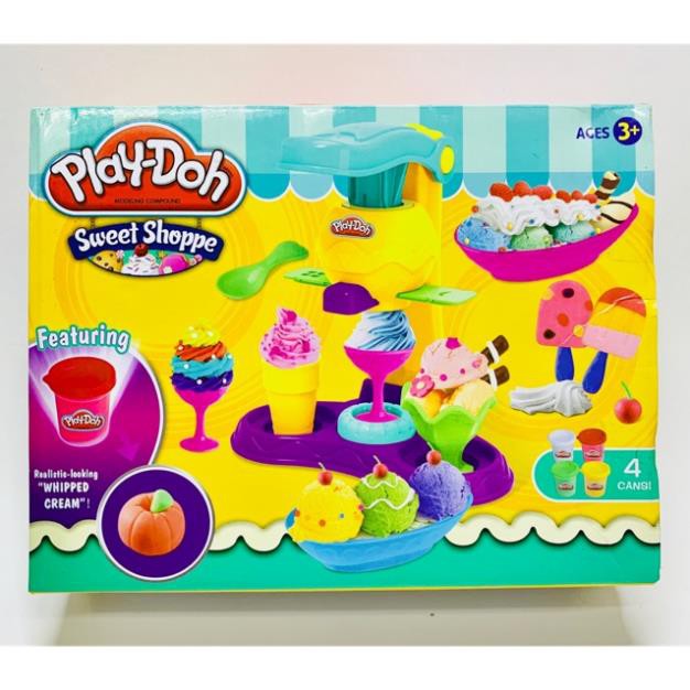 Đồ chơi đất sét Play Doh máy làm kem 677-C504