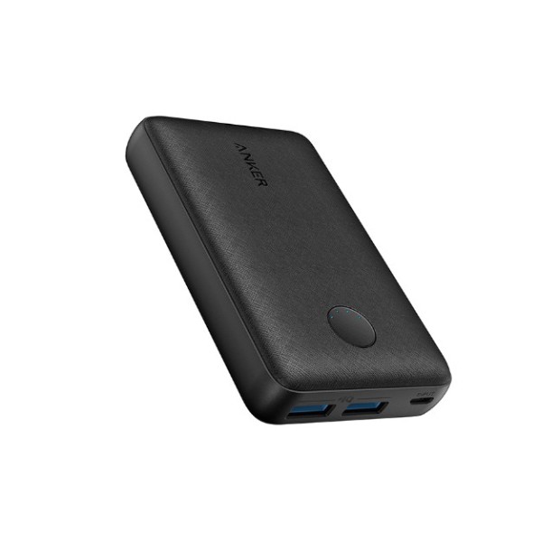 Pin dự phòng 10000 mAh Sạc nhanh 12W ANKER A1223 PowerCore cổng Type C USB cho iPhone iPad IP 11 12 Pro max X xs 8 plus