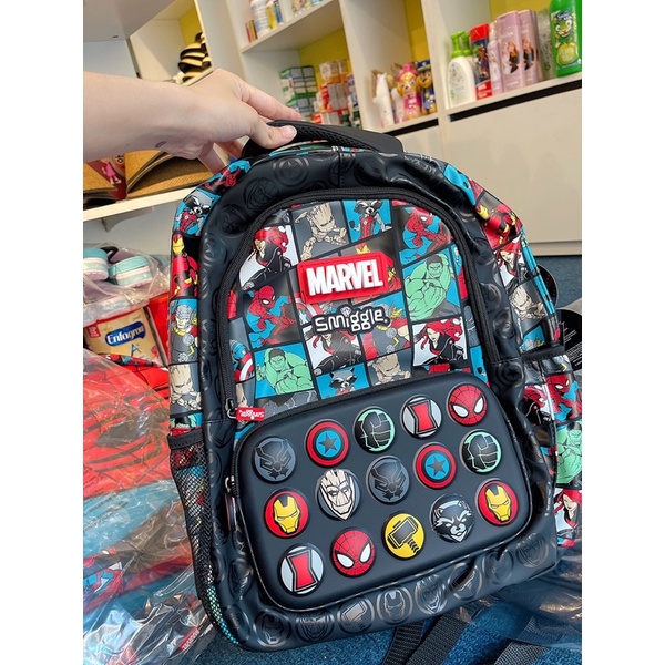 Balo Smiggle x Marvel cấp 1 + 2