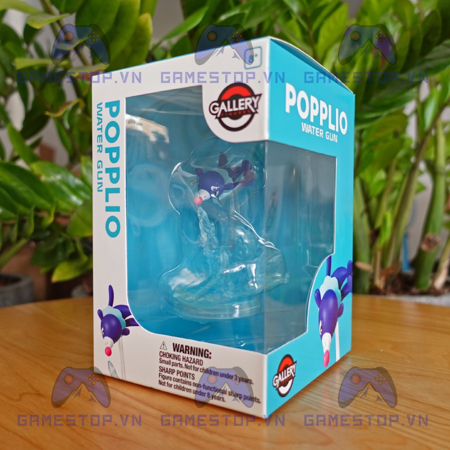 Mô hình Pokemon Popplio/Ashimari 10CM Water Gunnn Gallery Nhựa RESIN TỪ MỸ Pokemoncenter GAL09