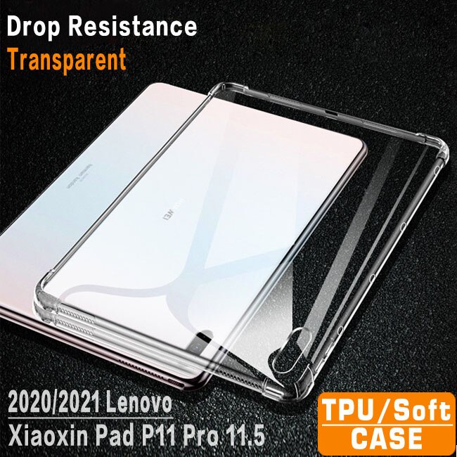 Ốp Máy Tính Bảng Mềm Chống Rơi Chống Sốc Cho Lenovo Xiaoxin Pad Pro 11.5 &quot;Tb-J716F J607 J716 (2021)