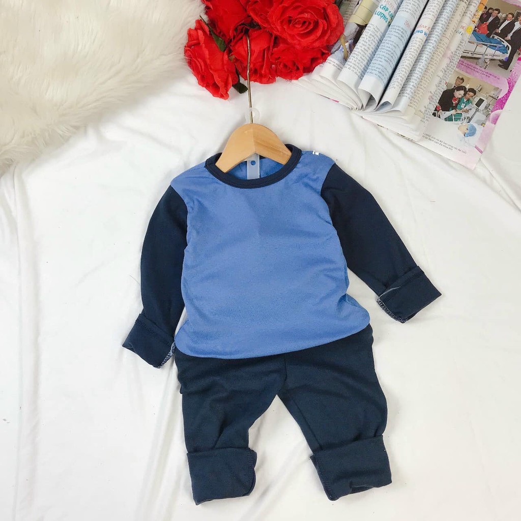 BỘ QUẦN + ÁO LỶ CHO BÉ TỪ 8-25KG. chất liệu cotton ấm áp