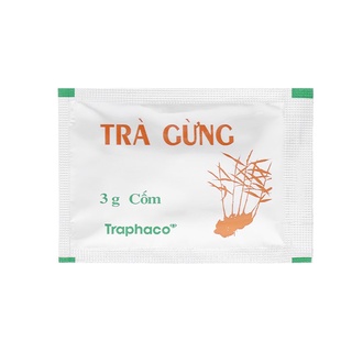 Trà Gừng Traphaco (Hộp 10 túi x 3g cốm)