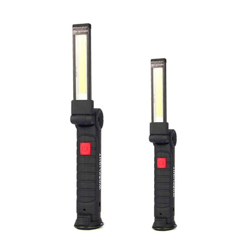 Đèn IOR pin io COB đế nam châm có 5 chế độ bỏ túi có thể sạc lại dùng cho hoạt động ngoài trời