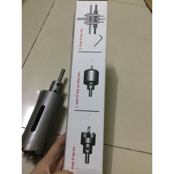 khoan rút lõi khoan khoét tường phi 60 * 120