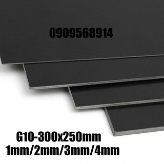 Fip G10 sợi thủy tinh dùng làm boar mạch 1mm 2mm 3mm 4mm kích thước 300x250mm