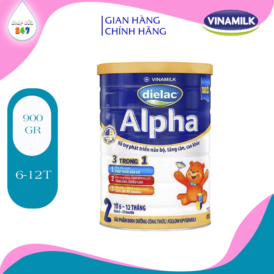 Sữa bột Dielac Alpha Step 2 900g_CH SUA BIM KG