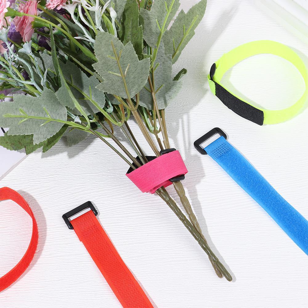 Set 10 Dây Buộc Màu Sắc Cầu Vồng Chất Lượng Cao