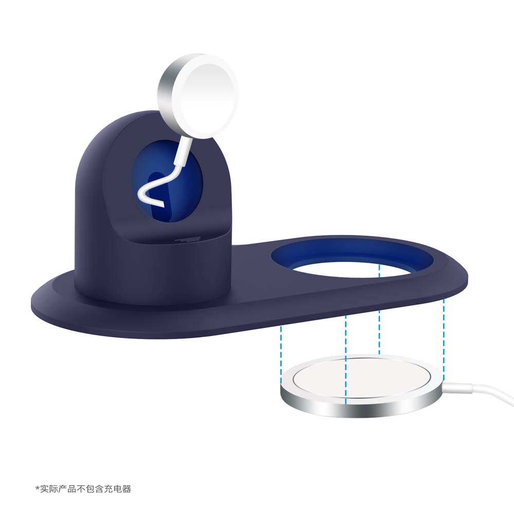 Đế Sạc 2 Trong 1 Chuyên Dụng Cho Apple watch iwatch series 7 6 5 4 3 se IPhone 12 Pro max 13