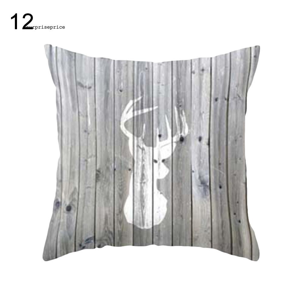 Áo gối khổ vuông 45cm X 45cm in họa tiết phong cách hiện đại