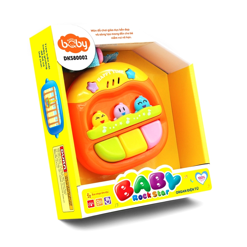 Đồ Chơi Baby Rock Star - Organ Điện Tử - DK580002 - Happy Baby