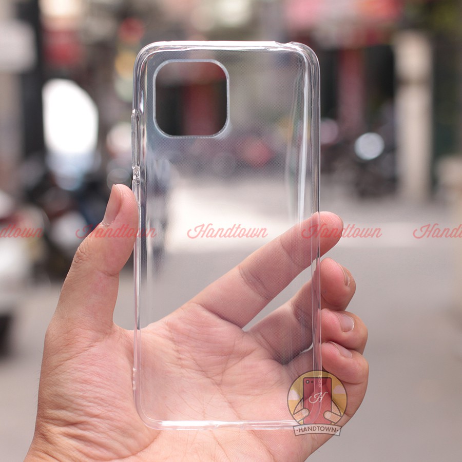 Ốp lưng Realme C11 silicon dẻo đen và trong suốt cao cấp