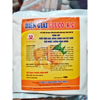 Điện giải gluco k.c cho gà gói 100g