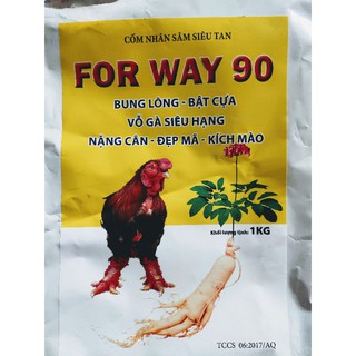 Cốm nhân sâm vỗ béo siêu tốt -  đẹp mã FOR WAY 90
