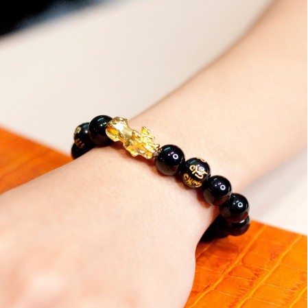 Vòng Tay Phong Thủy Tỳ Hưu May Mắn - Vòng đeo tay phong thủy mang lại may mắn tài lộc