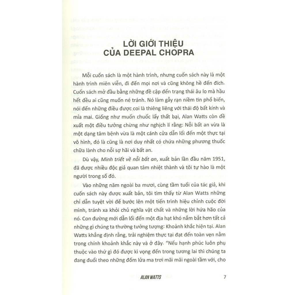 Sách - Minh Triết Về Nỗi Bất An | BigBuy360 - bigbuy360.vn